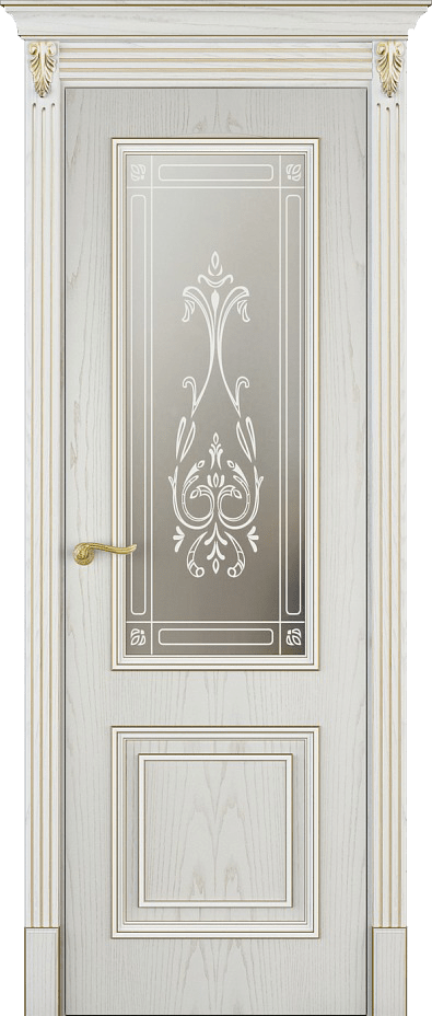Купить межкомнатную дверь ЛШ41-Б  цвета белый в Нижнем Новгороде