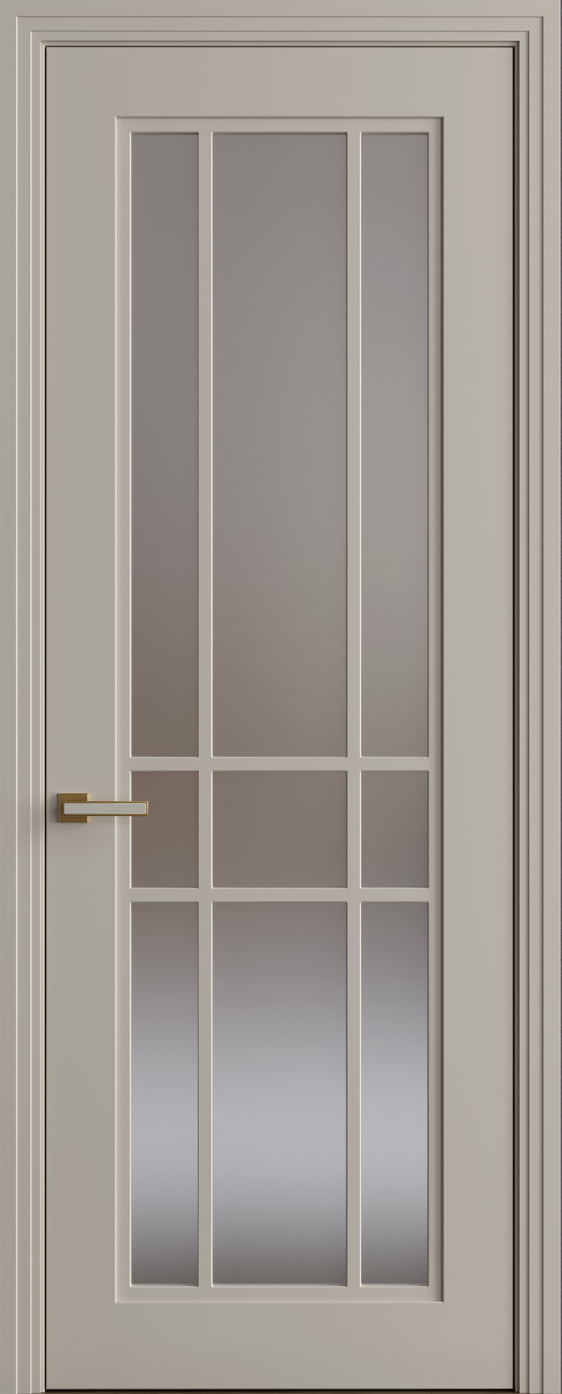 Межкомнатная дверь Модель RF14   цвета ral 7035
