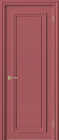 Глухая межкомнатная дверь Сканди 1F цвета ral 3014