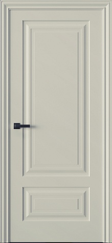 Глухая межкомнатная дверь Трио 02 цвета ral 1013