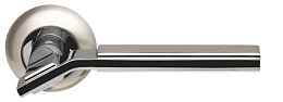 Ручка раздельная Cosmo LD147-1SN/CP-3 матовый никель/хром