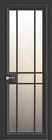 Межкомнатная дверь Модель RF10   цвета ral 8022