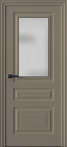 Межкомнатная дверь Трио 03S  цвета ral 1019