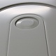 Глухая межкомнатная дверь Модель S-Line 8 цвета белый 0
