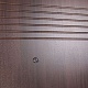 Входная дверь Термо (уцененная) цвета темный винорит с терморазрывом 3