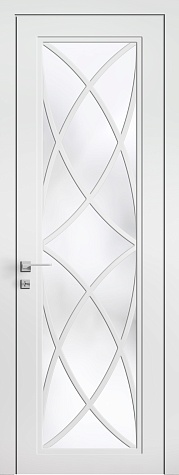 Межкомнатная дверь Модель RF3-C   цвета ral 7035