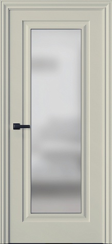 Межкомнатная дверь Трио 01S  цвета ral 1013