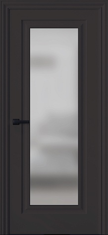 Межкомнатная дверь Трио 01S  цвета ral 8019