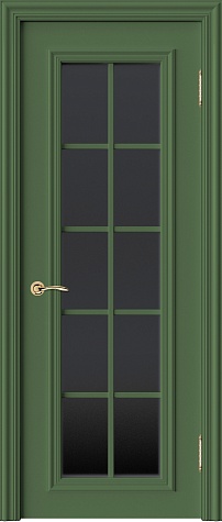 Межкомнатная дверь Сканди 1S  цвета ral 6011