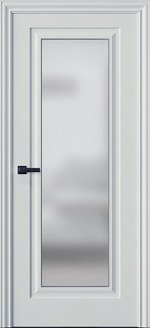 Межкомнатная дверь Трио 01S  цвета ral 9010