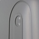 Глухая межкомнатная дверь Модель S-Line 8 цвета белый 1