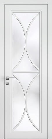 Межкомнатная дверь Модель RF4-C   цвета ral 7035