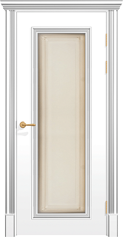 Межкомнатная дверь ПОЛО 1F/G  цвета ral 9010