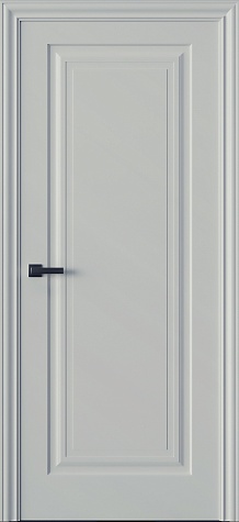 Глухая межкомнатная дверь Трио 01 цвета ral 9002