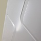 Глухая межкомнатная дверь Модель S-Line 10 цвета белый 0