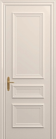 Глухая межкомнатная дверь RM022  цвета ral 9010