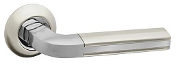 Ручка раздельная LARGO RM SN/CP-3, квадрат 8x160 мм (тех. упаковка)