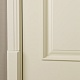 Межкомнатная дверь Л 53-С2 с двумя стёклами цвета белый 3