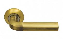 Дверная ручка Sillur 96 S.Gold/Br