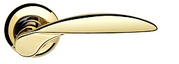 Ручка раздельная Diona LD20-1GP/CP-2 золото/хром