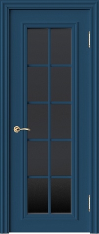 Межкомнатная дверь Сканди 1S  цвета ral 5009