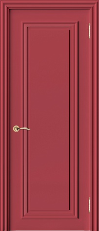 Глухая межкомнатная дверь Сканди 1F цвета ral 3017
