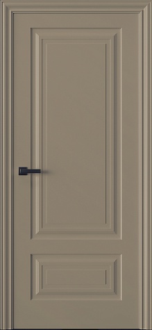 Глухая межкомнатная дверь Трио 02 цвета ral 1019