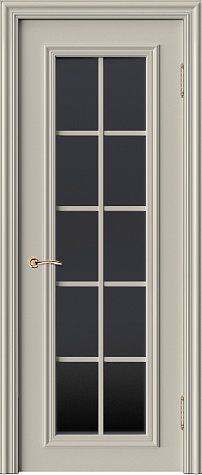 Межкомнатная дверь Сканди 1S  цвета ral 9001