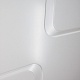 Глухая межкомнатная дверь Модель S-Line 10 цвета белый 2