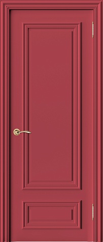 Глухая межкомнатная дверь Сканди 2F цвета ral 3017