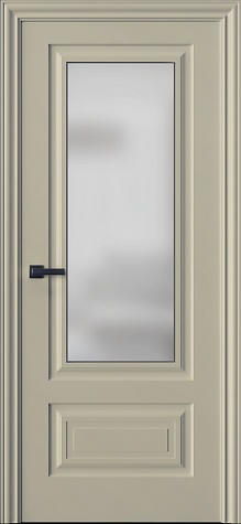 Межкомнатная дверь Трио 02S  цвета ral 1015