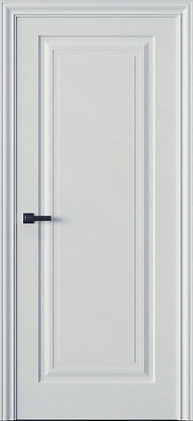 Глухая межкомнатная дверь Трио 01 цвета ral 9010