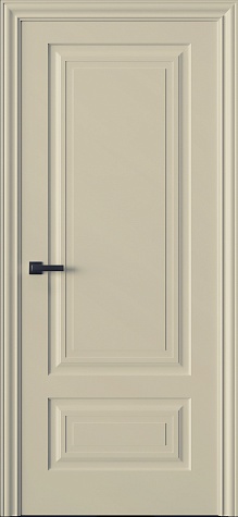 Глухая межкомнатная дверь Трио 02 цвета ral 1015