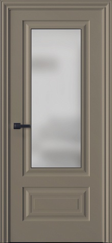 Межкомнатная дверь Трио 02S  цвета ral 1019