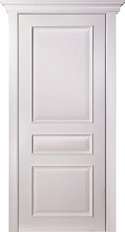 Белая межкомнатная дверь Ария ПГ