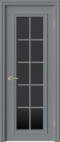 Межкомнатная дверь Сканди 1S  цвета ral 7040