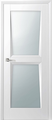 Межкомнатная дверь Модель Рубикон   цвета ral 9003