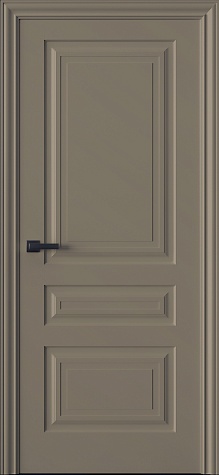 Глухая межкомнатная дверь Трио 03 цвета ral 1019