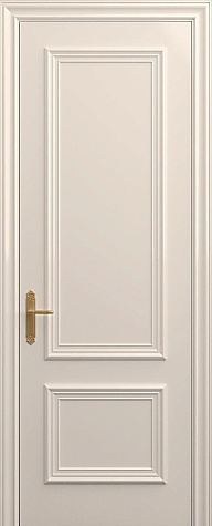 Глухая межкомнатная дверь RM021  цвета ral 9010