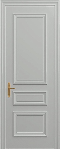 Глухая межкомнатная дверь RM022  цвета ral 7035
