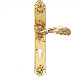 Дверная ручка Genesis Flor S. Gold (CL)