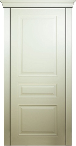 Межкомнатная дверь Лигадо арт. 1 ПГ цвета слоновая кость